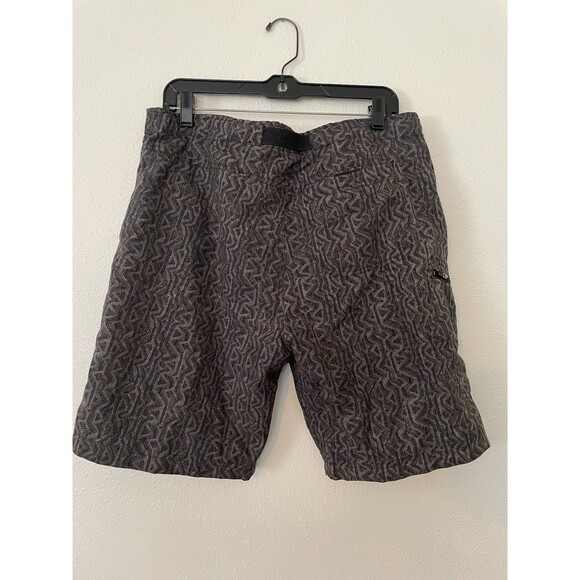 Alpine Designs Shorts Men's Blue Cargo Hiking Belted Board Shorts Medium - Picture 2 of 4